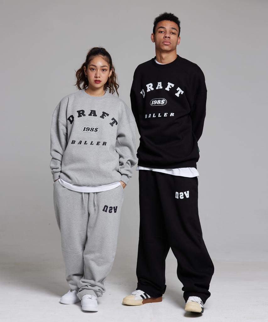 CREAM SODA LAB $198 Худи оверсайз с принтом Arc Baller Черный