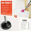 High-Pressure Toilet Plunger - Air Pressure Tool for Unclogging Toilets, Sinks, and Showers, Bathroom Maintenance, Shower Drain Maintenance