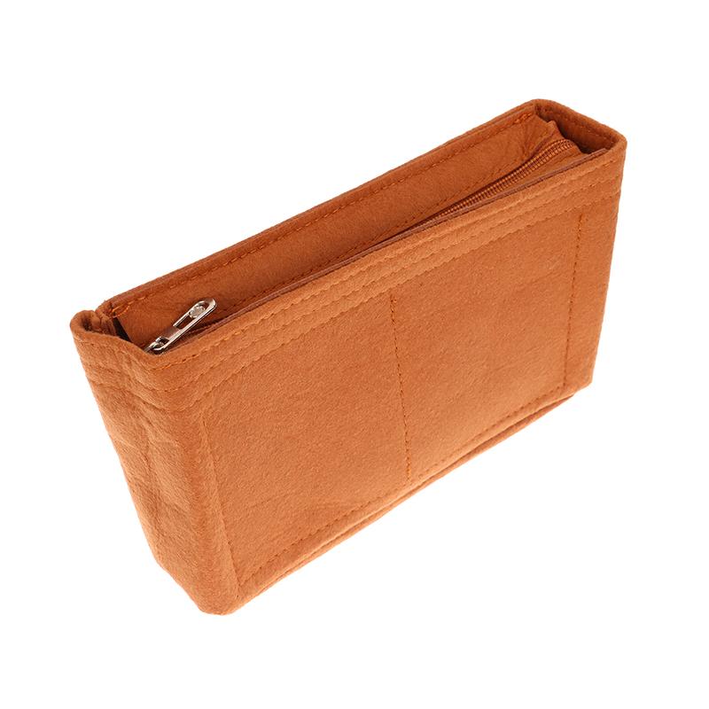 Войлочная вставная сумка подходит для косметичек, сумка-вкладыш для дамской сумочки, войлочная тканевая косметичка, переносная вставная сумка-органайзер для путешествий