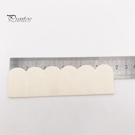 12шт 1/12 кукольный дом деревянная черепица DIY миниатюрная комната живопись аксессуар