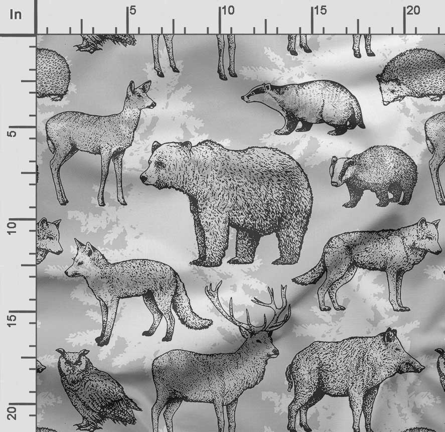 Soimoi Животный принт, хлопковый батист, ткань для квилтинга, продаваемая во дворе шириной 42 дюйма, хлопчатобумажная ткань средней плотности, швейные принадлежности,