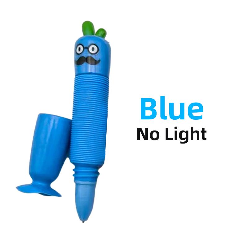 Присоски Pop Tube Морковь Ручка Редис Сенсорный Push It Bubble Декомпрессионная трубка Антистресс Непоседа Аутизм Тревожная сильфонная игрушка