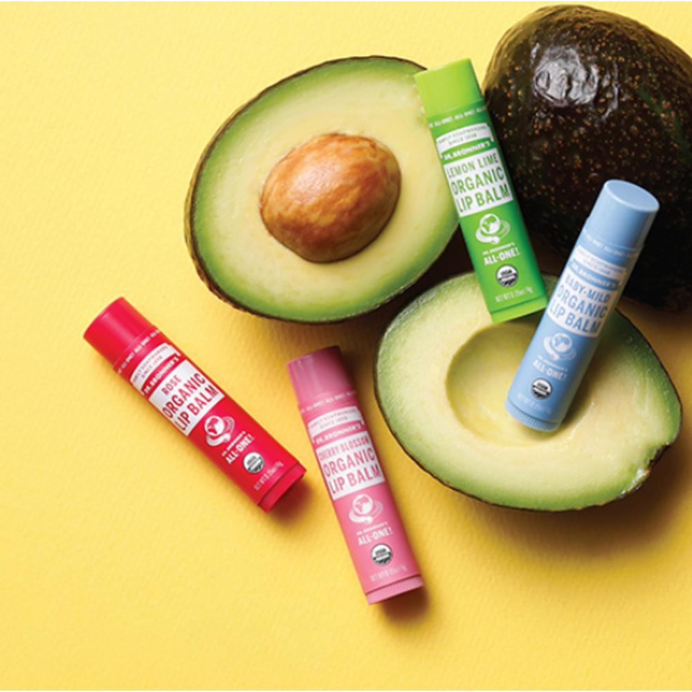 Dr. Bronner's Organic Lip Balm 3pcs