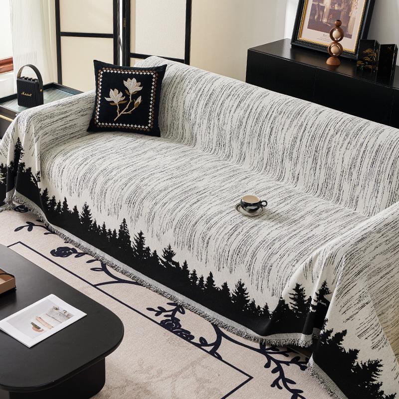 Nordic Sofa Towel Year Popular Non-Slip Four Seasons Universal Anti-Scratching a Whole Full Covered Sofa Cover Cloth