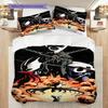 Mystical Guardian Aura Bedding (1 * duvet cover + 2 * pillowcase, without core) 2D Flat Christmas birthday gift Bedding set Soft and comfortable