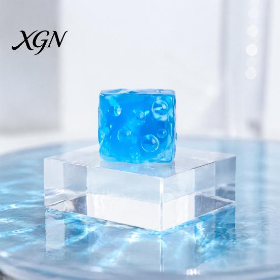 Relaxing Desk Toy Shapeable Cheese Cube Squeeze Toy, Anxiety Relief Block Sensory Fidget Tool Fake Pinch Home Office Relaxation Tactile