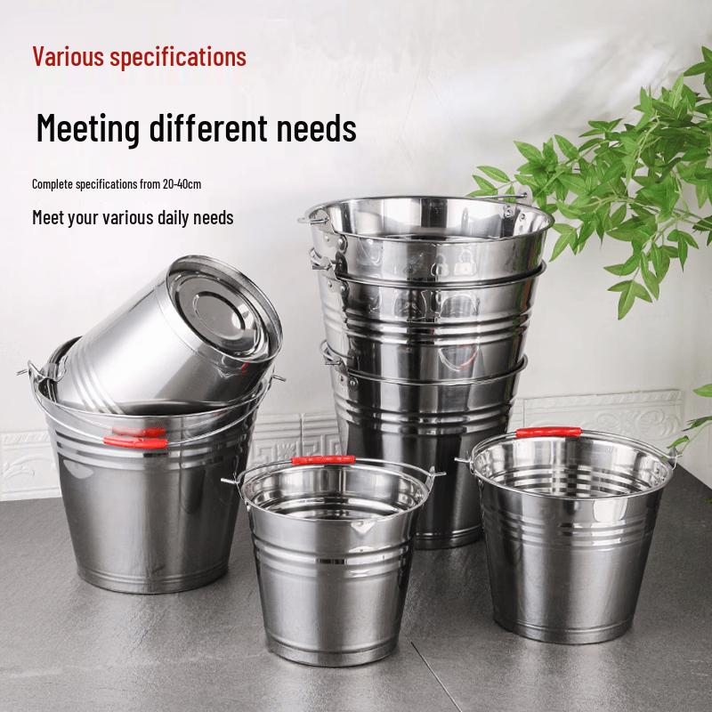 Zhi Shi Stainless Steel Water Storage Bucket