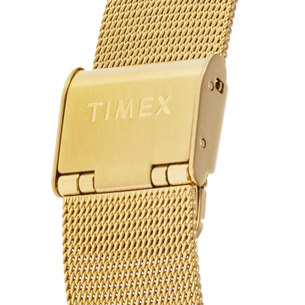 Часы Timex Transcend Gold Dial Brass Mineral Glass Quartz 34MM American Watch Brand TW2W19300 Unisex Gold [TIMEX] [Товар]