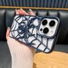 Cartoon 3D Spider Pattern Hollow Out Heat Dissipation Case For iPhone 16e 16 15 14 Plus 13 12 16 Pro Max 11 15 Matte Silicone Cover