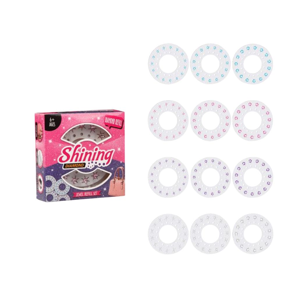 Fashion Diamond Piece Girl Gift Hair Braiding Tool Set