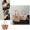 Large Capacity Popular Woven Bag 2023 Summer New Trend Fashion Shoulder Bag
