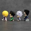 Aixlan GON FREECSS Фигурка НАБОР 4 ШТ. Версия Q HUNTER X HUNTER ПВХ Фигурка Аниме Рождественский Подарок Коллекционная Фигурка