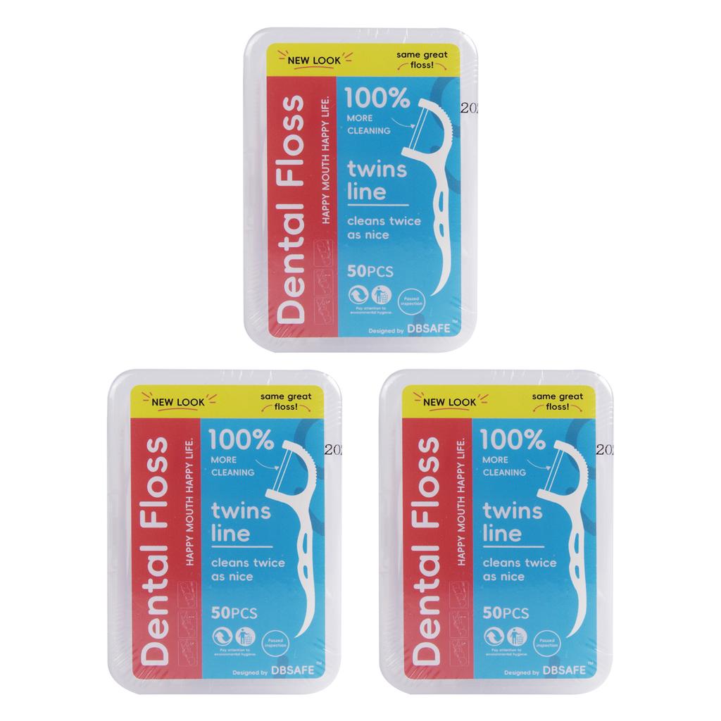 1/5/10 Box Portable Disposable Dental Floss Plastic Toothpick High-tension Dental Floss Stick Dental Floss Box Oral Care DBsafe