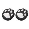 2 Pcs Cat Paw Doorknob Crash Pad Mute Cabinet Door Handle Lock Silencer Anti-Collision Pad Wall Protector Windproof Doorknob Pad Household ADM