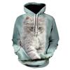2023-Bear Hunting Camo 3D Print Animals Hoodies for Men / Women Harajuku Fashion Hooded Sweatshirt Autumn Casual Hoodie