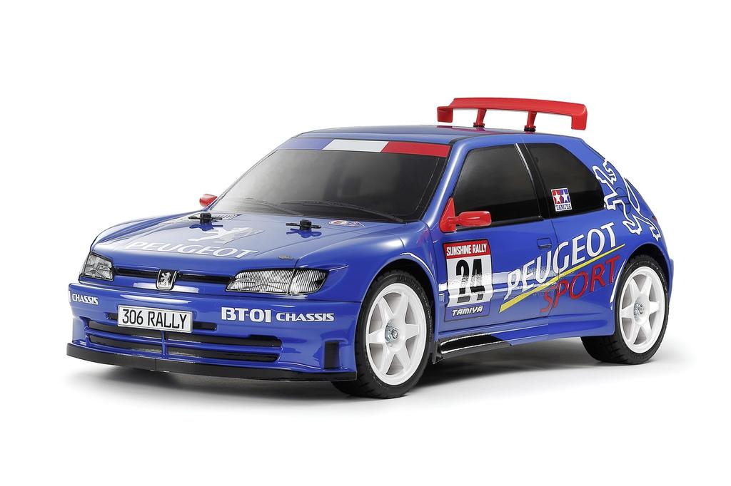 Tamiya Scale Electric RC Car Series 746 Peugeot 306 Maxi Electric Radio Control 58746 1/10 No. (BT-01 Chassis)