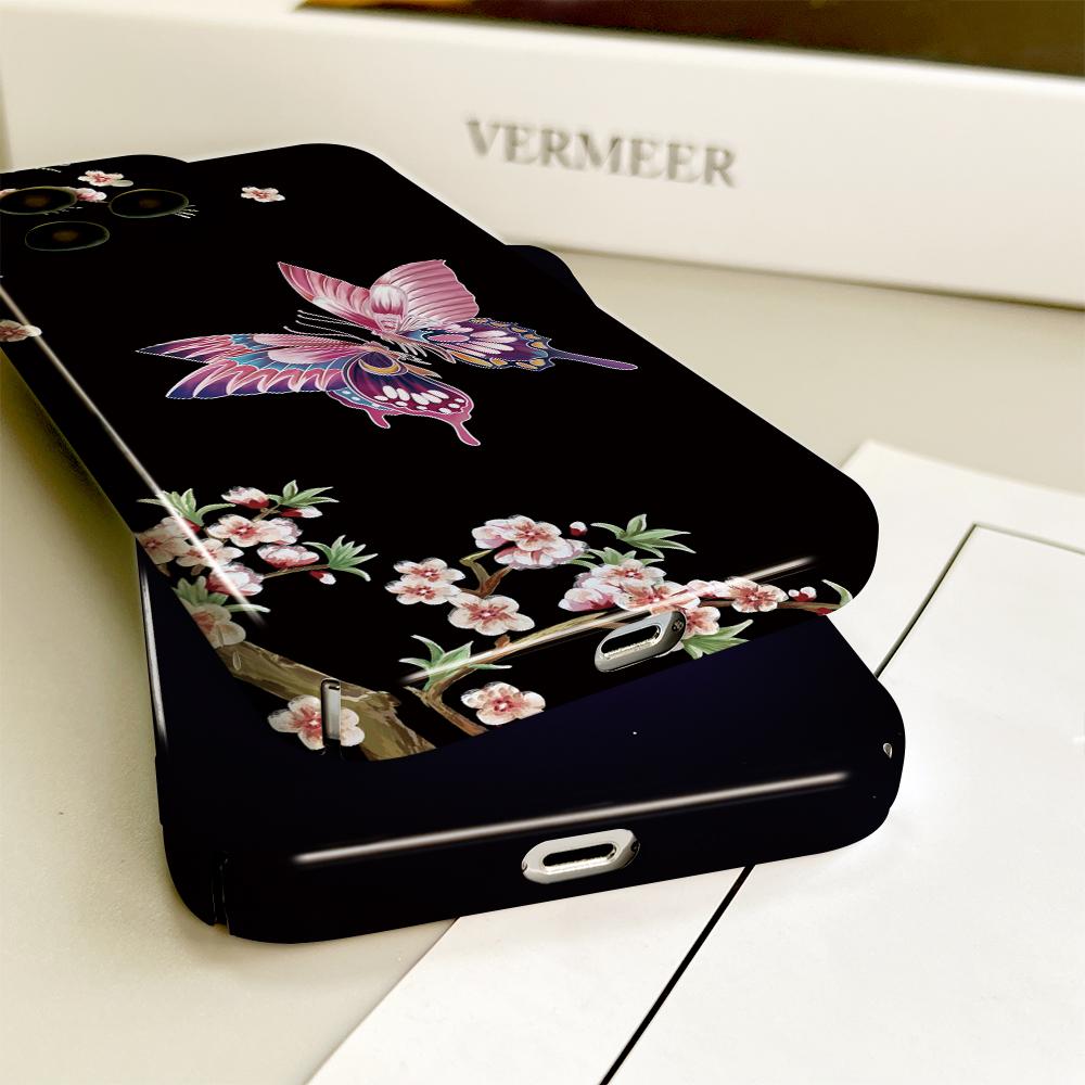 All-inclusive Film Phone Case Cartoon Fashion Design Hard Shell Full Cover Camera Protection Case for iPhone Samsung Xiaomi Poco Redmi Huawei Honor