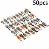 1:50 Scale Model People Figures Landscape Color Pose Miniature Display