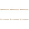 50pcs Golf Tees Professional Strong Replacement Wooden Golfing Tees for Golf Accessories 83mm 3.27in