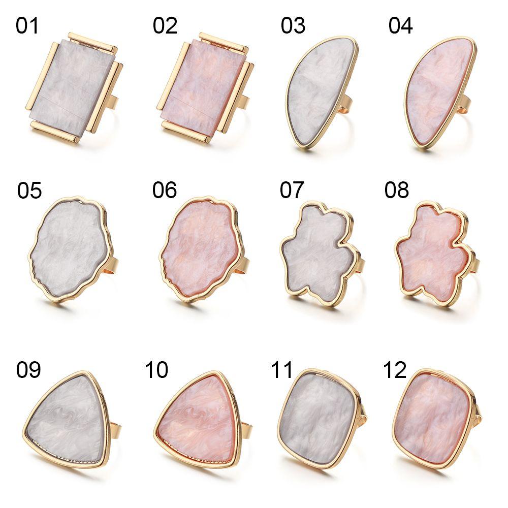 Shelf Display Rack UV Gel Polish Pigment Holder Finger Ring Plate Nail Art Palette Painting Palette