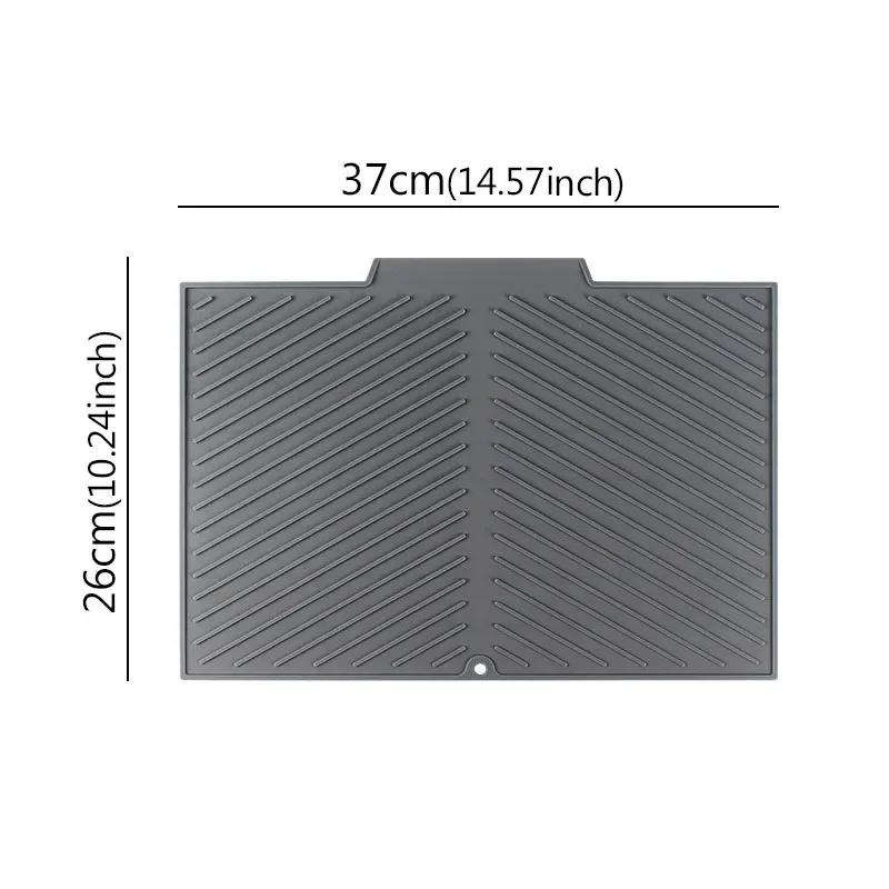 Silicone Drain Mat Three Models Bar Insulation Mat Bar Sink Drain Food Utensil Mat Kitchen Decoration Silicone Mat Accessories