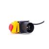 KOA7 250V 16A Wood Splitting Machine Solenoid Push Button Switch HCK3T Log Cutting Machine