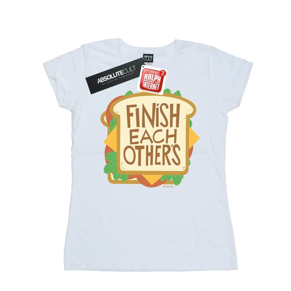 Disney Womens/Ladies Wreck It Ralph Anna´s Shirt Cotton T-Shirt