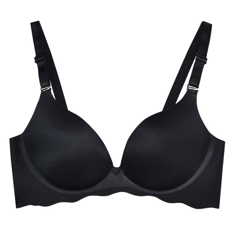 FallSweet Deep V Bras For Women Push Up Bra Wire Free Seamless Underwear Plunge Intimates