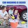 DECOHS 2 Pcs Bug Scrubber Sponge- Reusable Car Bug & Tar Remover Sponge- Car Wash Cleaning Scrub Sponges for Car Detailing (Yellow)