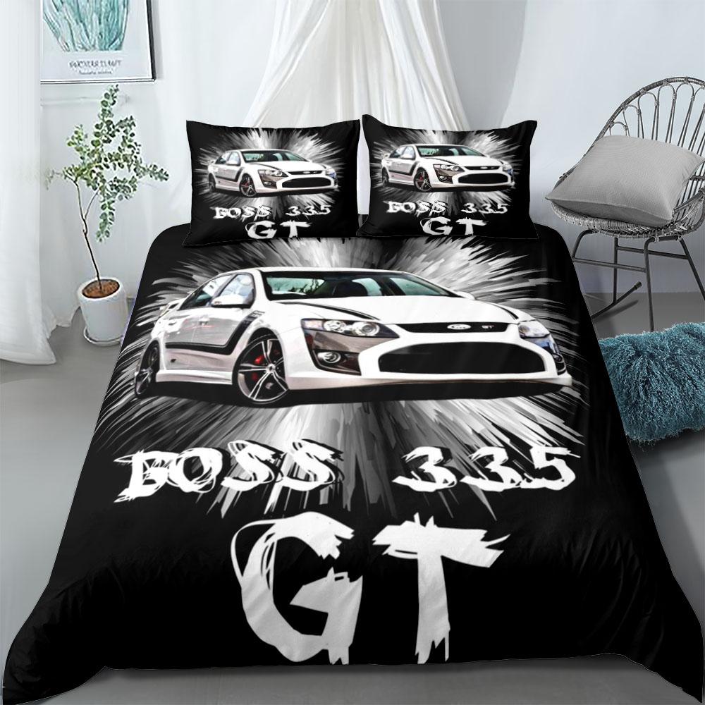 Fast F1 Duvet Cover Set UK Single Double Queen US Twin Full King Size Bed Linen Set