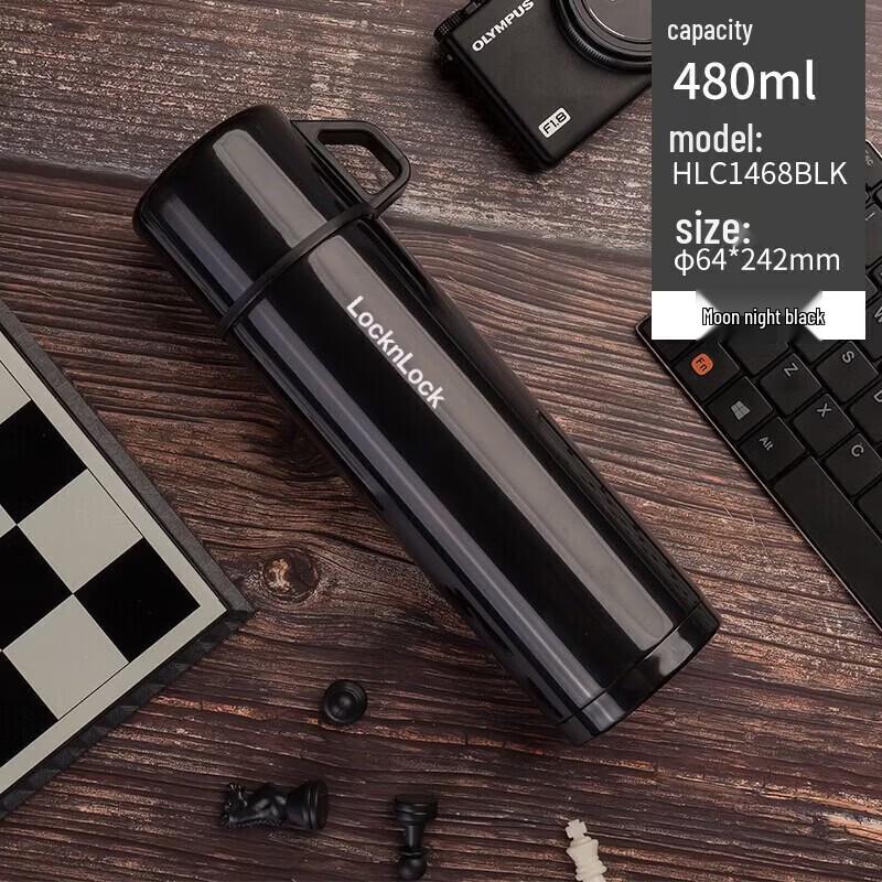 LOCK&LOCK LHC1468 316 Stainless Steel Thermos Bottle