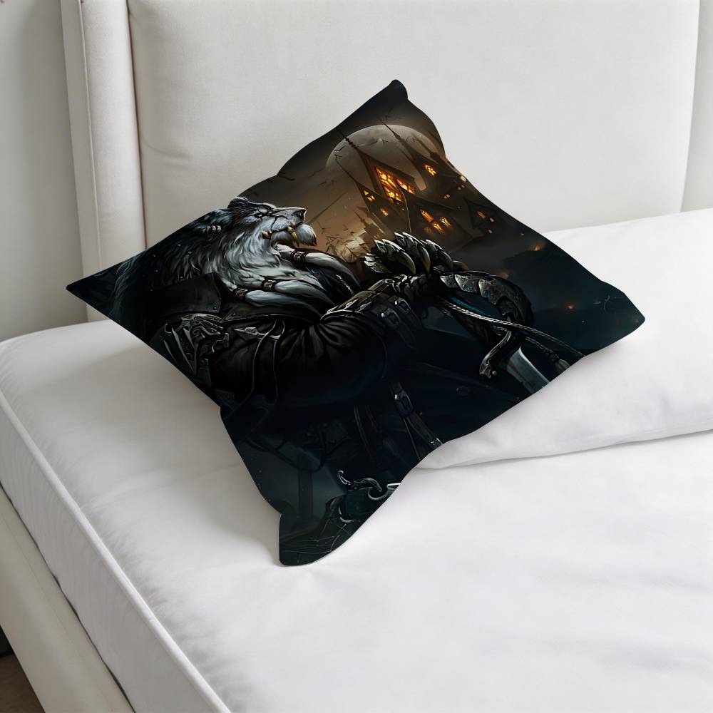 WWorld of WWarcraft Fashion Square Pillow Case Durable Throw Pillow Cover for Sofa Couch Chair