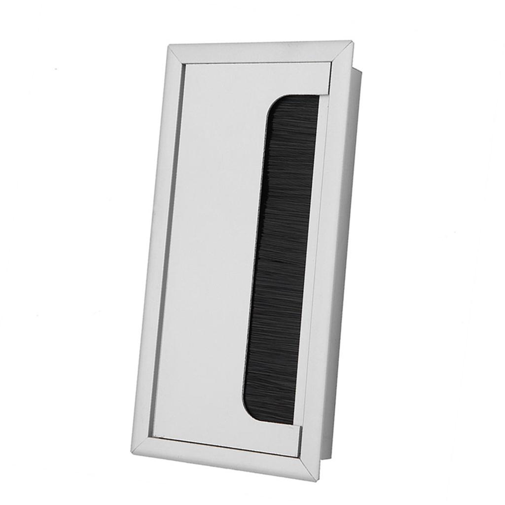 Квадратный алюминиевый стол, компьютерный провод, кабель, аккуратная розетка, вставное отверстие, верхняя крышка(Средняя)