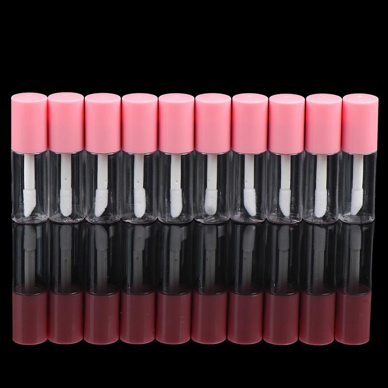 10Pcs 3Ml Empty Lip Gloss Tube Diy Plastic Lip Gloss Bottles Cosmetic Container
