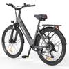 Hillmiles MileCity 1 городской электровелосипед для поездок на работу, двигатель 250 Вт, аккумулятор 36 В, 13 А·ч, шины 26 дюймов, электрический велосипед для леди и города