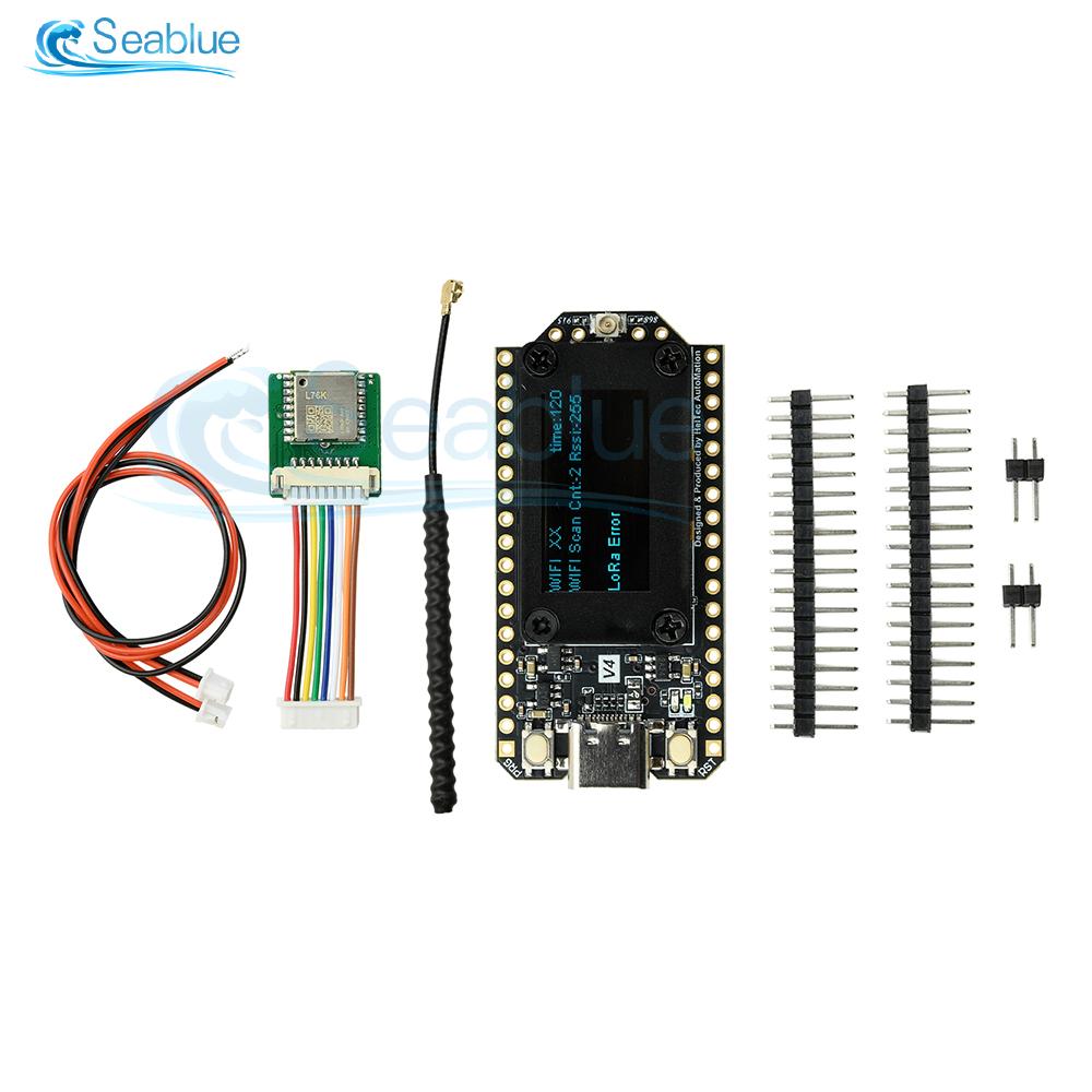WiFi LoRa 32 V4 Development Board With ESP32-S3 & 0.96" OLED Supports 28dBm LoRa/BLE/WiFi and Solar/GNSS Interfaces 863-928MHZ