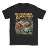 Унисекс Футболки с принтом Dungeons And Dragons 100% Хлопок Топы Смешные Футболки с коротким рукавом с круглым вырезом Футболки Большого Размера