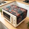 30x90 см Легко установить Хлопок Лен Чехол от пыли для микроволновой печи Пылезащитный чехол