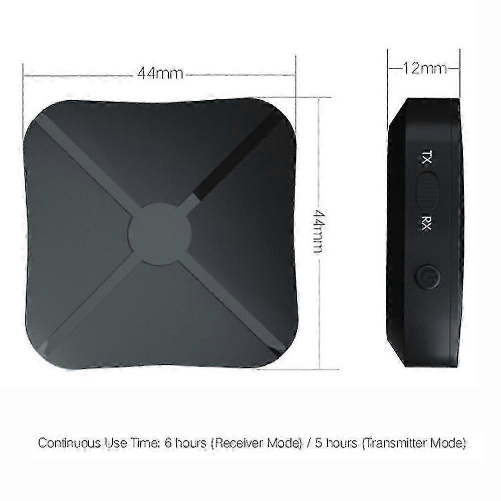 Bluetooth Transmitter Receiver Adapter 2 In 1 Wireless Audio Converter