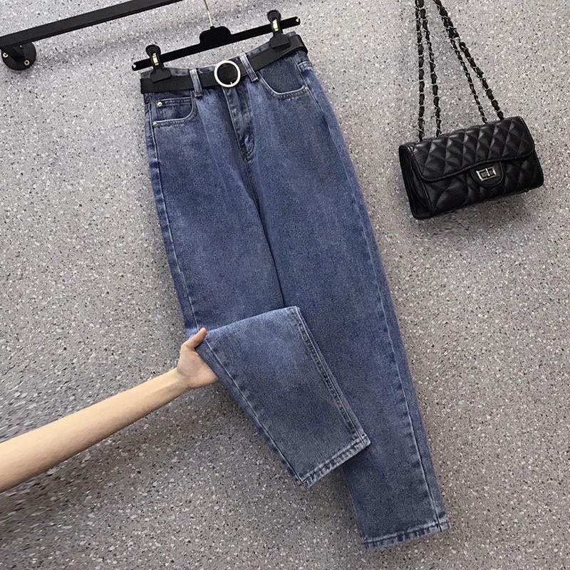 Женские утягивающие джинсы-кроп с высокой талией, осенне-зимние, стиль "dad"