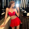 2023 Korean Women's Versatile Three-Piece Skirt-Style Bikini Swimwear