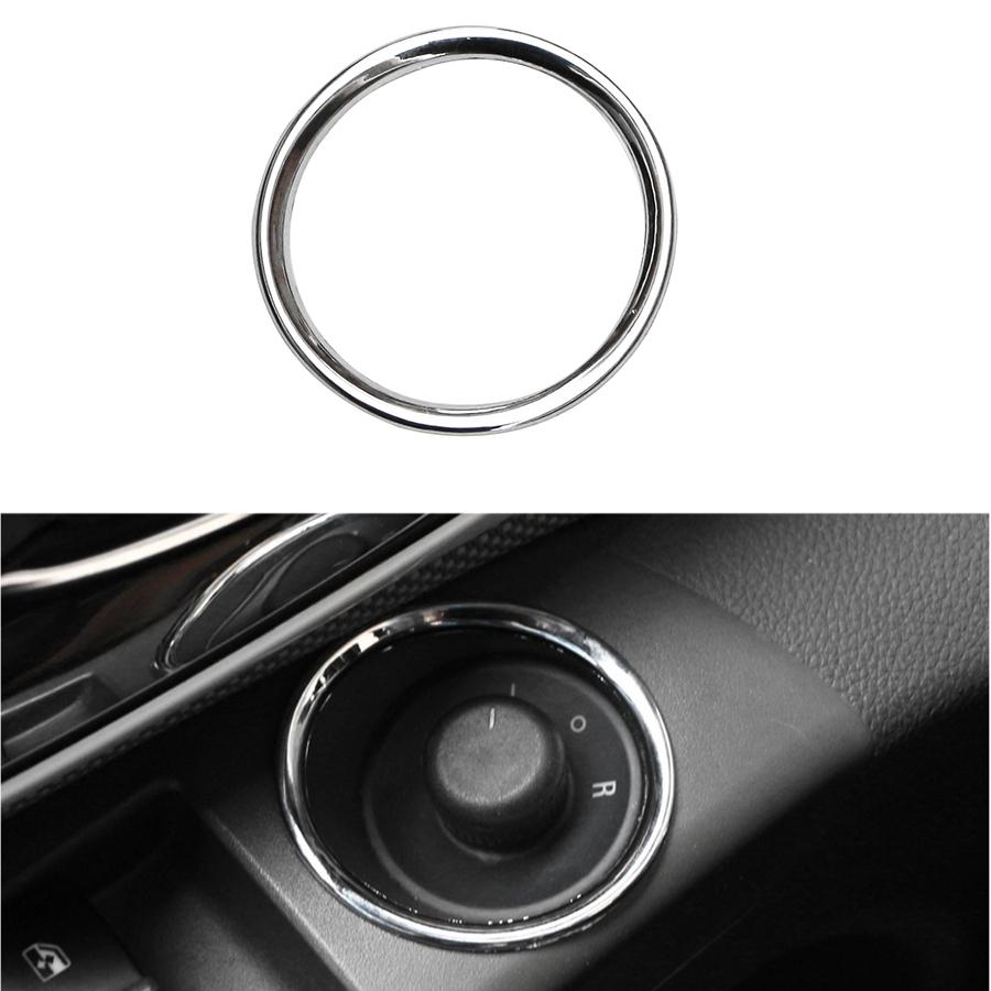 Наклейка-кольцо на панель ручки регулировки бокового зеркала заднего вида для Chevrolet Cruze Хэтчбек Седан 2009 - 2014 ABS Аксессуары