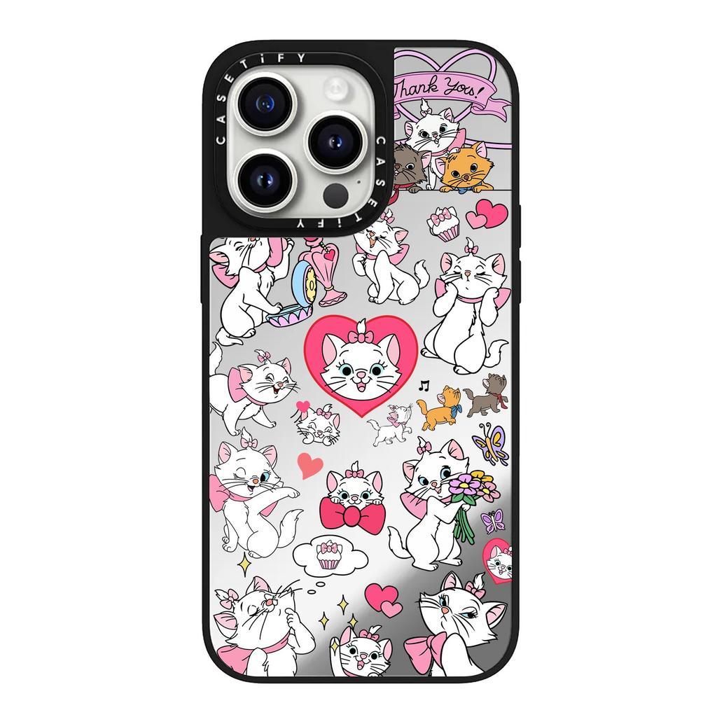 Mary Cat 15Pro для iPhone14ProMax Apple 13Pro Зеркальный чехол от интернет-знаменитости 12 Противоударный защитный чехол