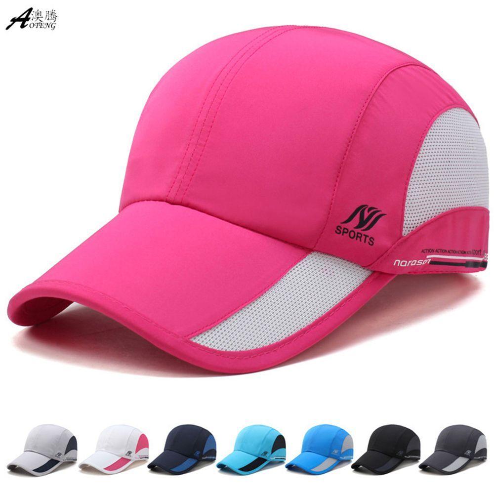 Women's Fashion Outdoor Waterproof Mesh Sun Visor Breathable Hat Sport Baseball Cap