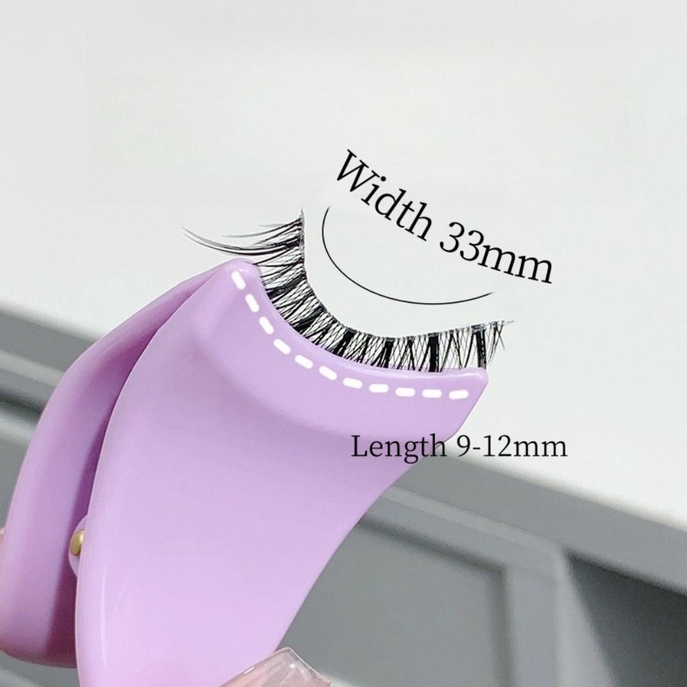 DIY Fake Eyelashes Curled Full Strip Fake Lashes Soft Black False Eyelashes  Makeup