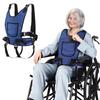 Wheelchair Harness for Adults Adjustable Straps Prevent Sliding Padded Vest Restraint Torso