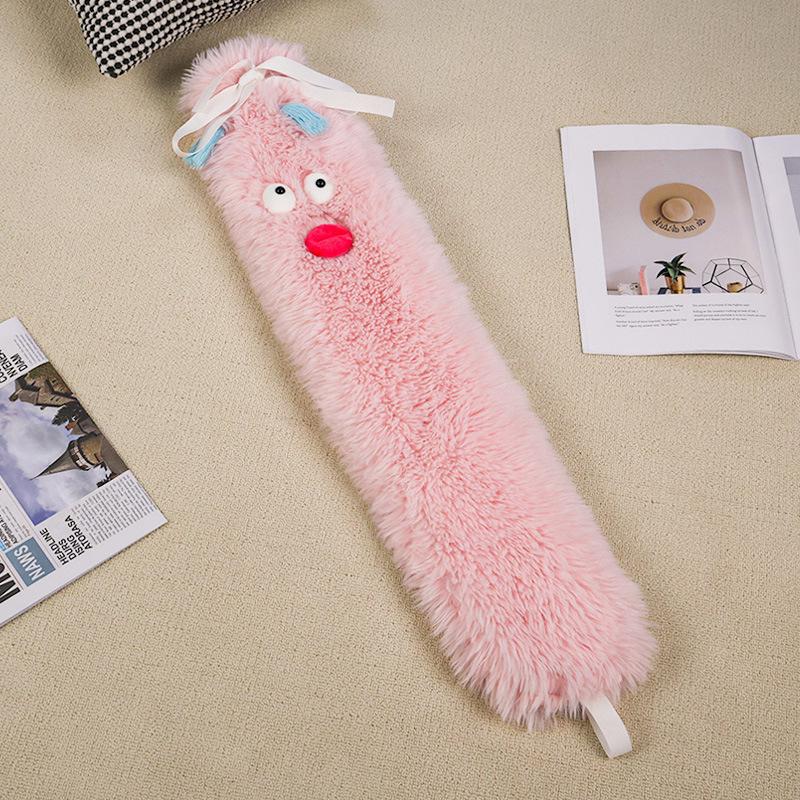 Soft and Cute Plush Hot Water Bag, Big Eyes, Ugly and Cute Little Monster, Extended Warm