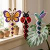 Bunny Frog DIY Spiral Animal Hanging Ornament Butterfly Bee Christmas Doll Pendant  Birthday Favor