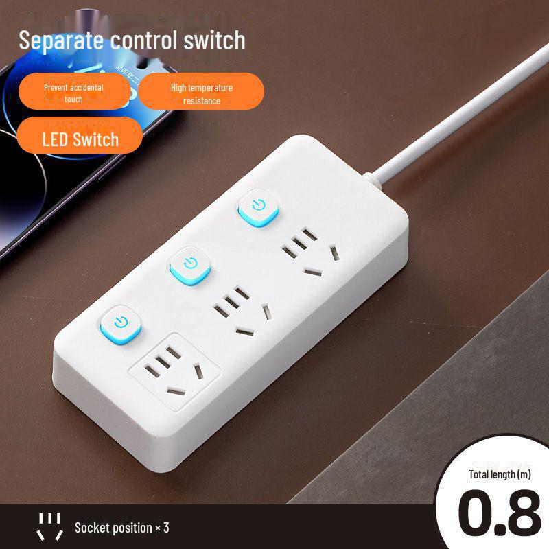 Xiaomi Smart Power Strip с USB, многофункциональный удлинитель, розетка для домашнего офиса