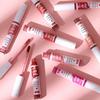 Розово-красная матовая жидкая губная помада макияж глазурь для губ увлажняющая водостойкая прочная грязевая помада антипригарный блеск для губ в чашке макияж корейский